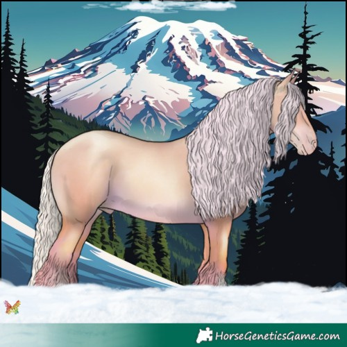 Horse Color:Silver Classic Cream Champagne Pearl Dun 