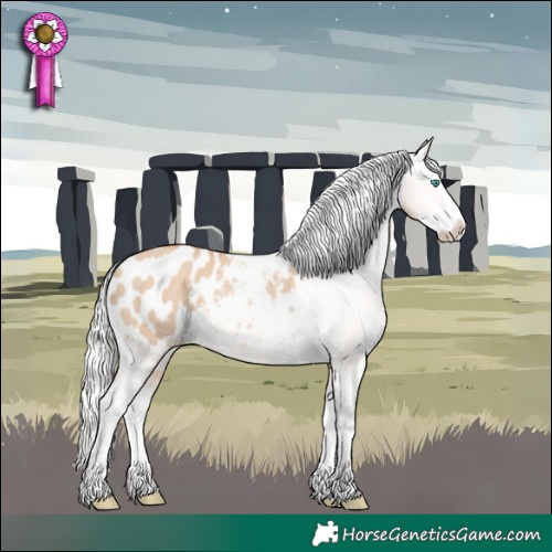 Horse Color:Silver Classic Champagne Dun Splash Blanket 