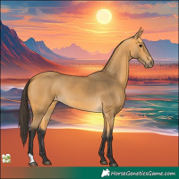 Horse Color:Buckskin 