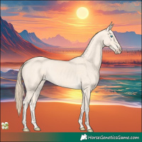 Horse Color:Perlino