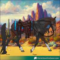 Horse Color:Brown Tobiano 