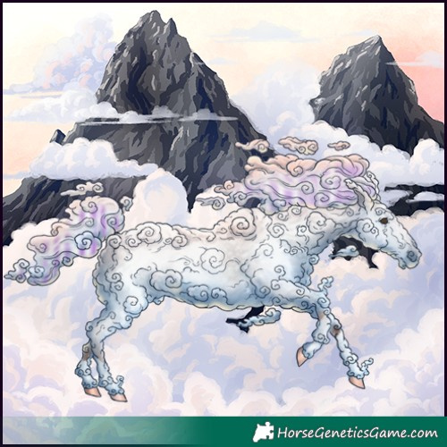 Horse Color:Gray Painted Chestnut 