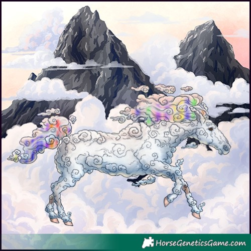 Horse Color:Gray Painted Chestnut 