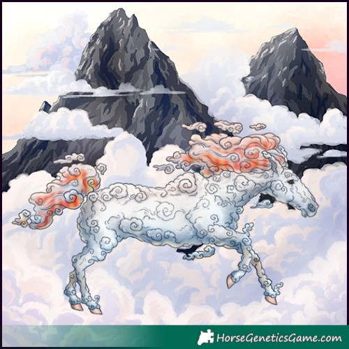 Horse Color:Gray Painted Chestnut 