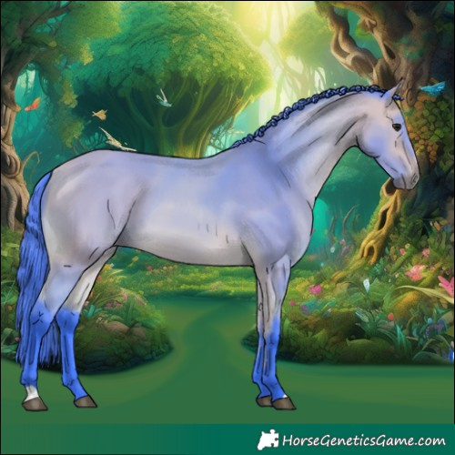 Horse Color:Watercolor Buckskin 