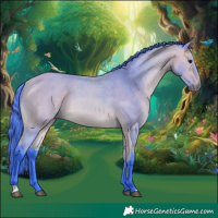 Horse Color:Watercolor Buckskin