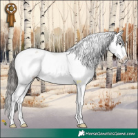 Horse Color:Liver Red Dun Onyx Sabino Varnish 