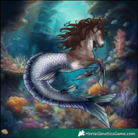 Horse Color:Gray Platinum Chocolate Brown Dun 