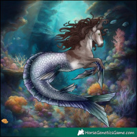 Horse Color:Gray Platinum Chocolate Brown Dun 
