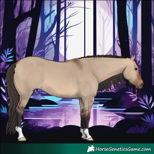 Horse Color:Bay Dun 