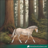 Horse Color:Palomino Roan