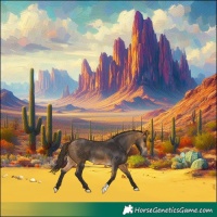 Horse Color:Buckskin 