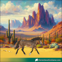 Horse Color:Buckskin 