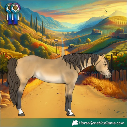 Horse Color:Buckskin 