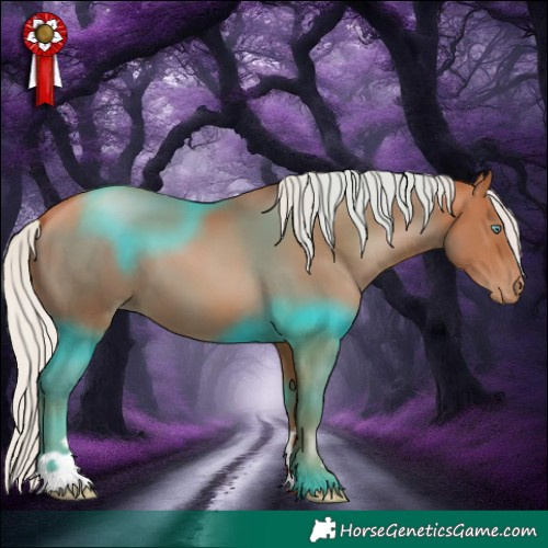 Horse Color:Silver Brown Pearl 