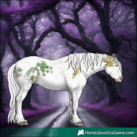 Horse Color:Watercolor Silver Buckskin Splash Tobiano 