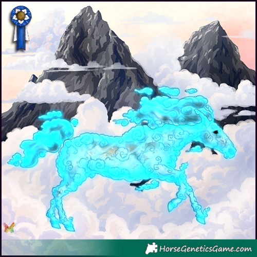 Horse Color:Thunderstruck White Spotted Brown Onyx 