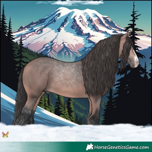 Horse Color:Platinum Bay 