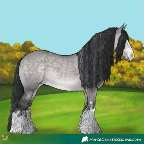 Horse Color:Platinum Brown Dun 