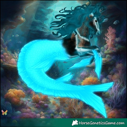 Horse Color:Void Thunderstruck White Spotted Brown Onyx Tobiano 