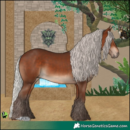 Horse Color:Silver Brown 