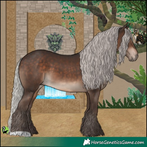 Horse Color:Silver Brown 