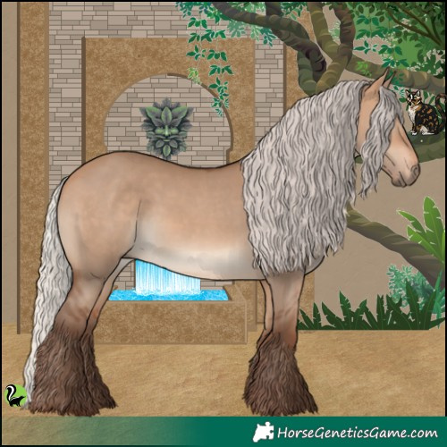 Horse Color:Silver Bay Dun 