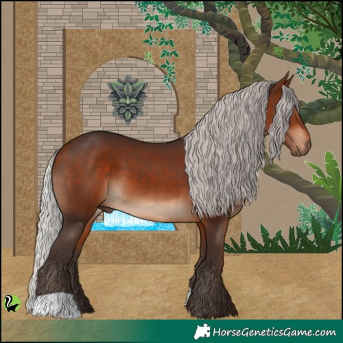 Horse Color:Silver Brown 