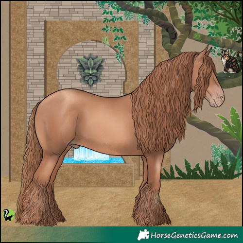 Horse Color:Gold Champagne 