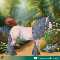 Horse Color:Watercolor Bay Dun