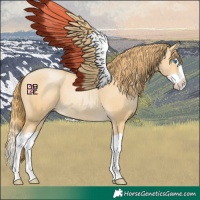 Horse Color:Smoky Black Pearl Splash 