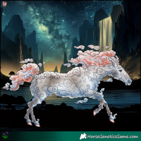 Horse Color:Gray Painted Chestnut 