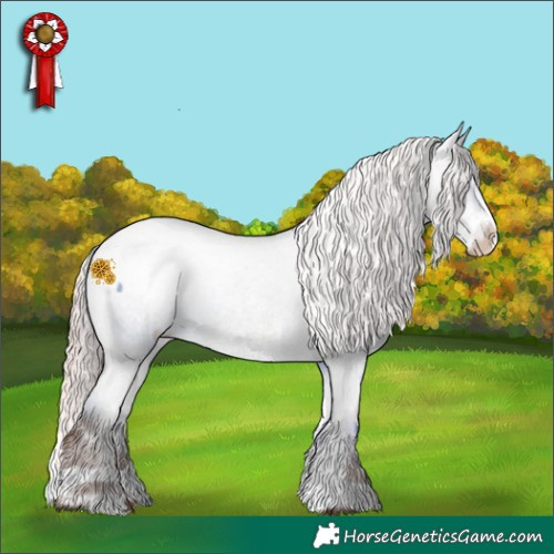 Horse Color:Liver Red Dun Roan Mushroom Sabino Splash Varnish 