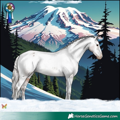 Horse Color:Silver Bay Varnish 