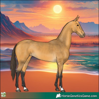 Horse Color:Buckskin 