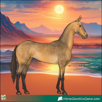 Horse Color:Buckskin 