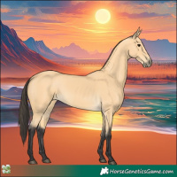 Horse Color:Buckskin 