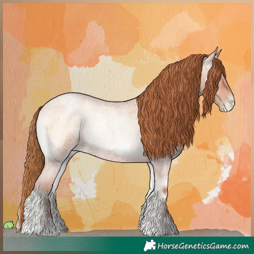 Horse Color:Bay Roan Pearl Onyx 