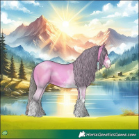 Horse Color:Watercolor Bay Pearl 