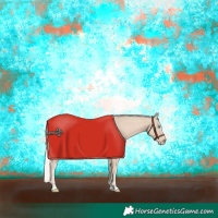 Horse Color:Cremello 