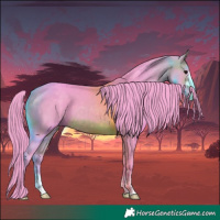 Horse Color:Watercolor Brown