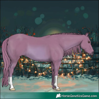 Horse Color:Watercolor Chestnut 
