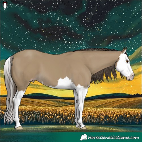 Horse Color:Classic Cream Champagne Splash 