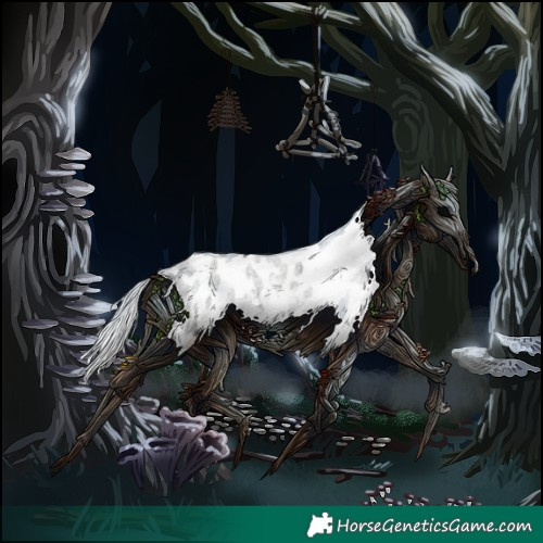 Horse Color:Midnight Classic Cream Champagne Chinchilla Roan Pearl Onyx Appaloosa Rabicano 