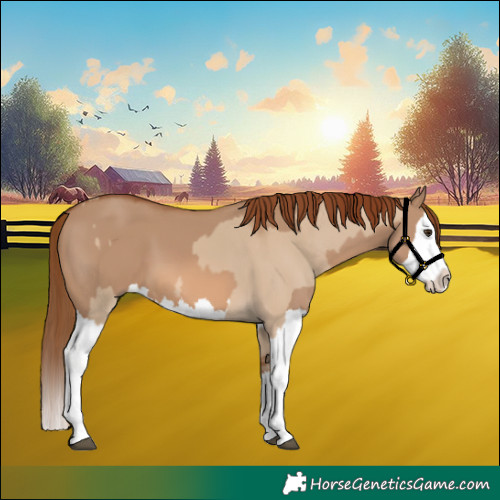 Horse Color:Red Dun Splash and Red Dun Splash
