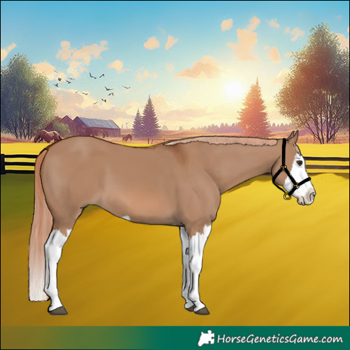 Horse Color:Red Dun Splash and Red Dun Splash