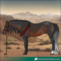 Horse Color:Brown 