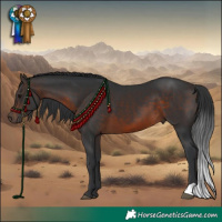 Horse Color:Brown 