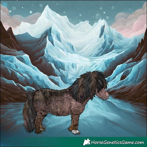 Horse Color:Plaid  Bay Ice Dun 