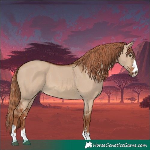 Horse Color:Red Dun 